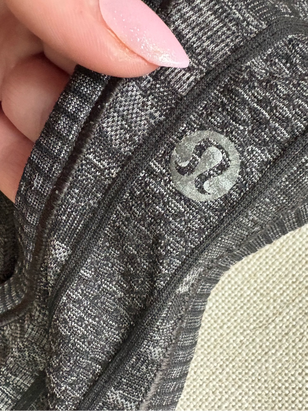 Lululemon Swiftly Tech Tank - Charcoal Gray - Picture 3 of 6